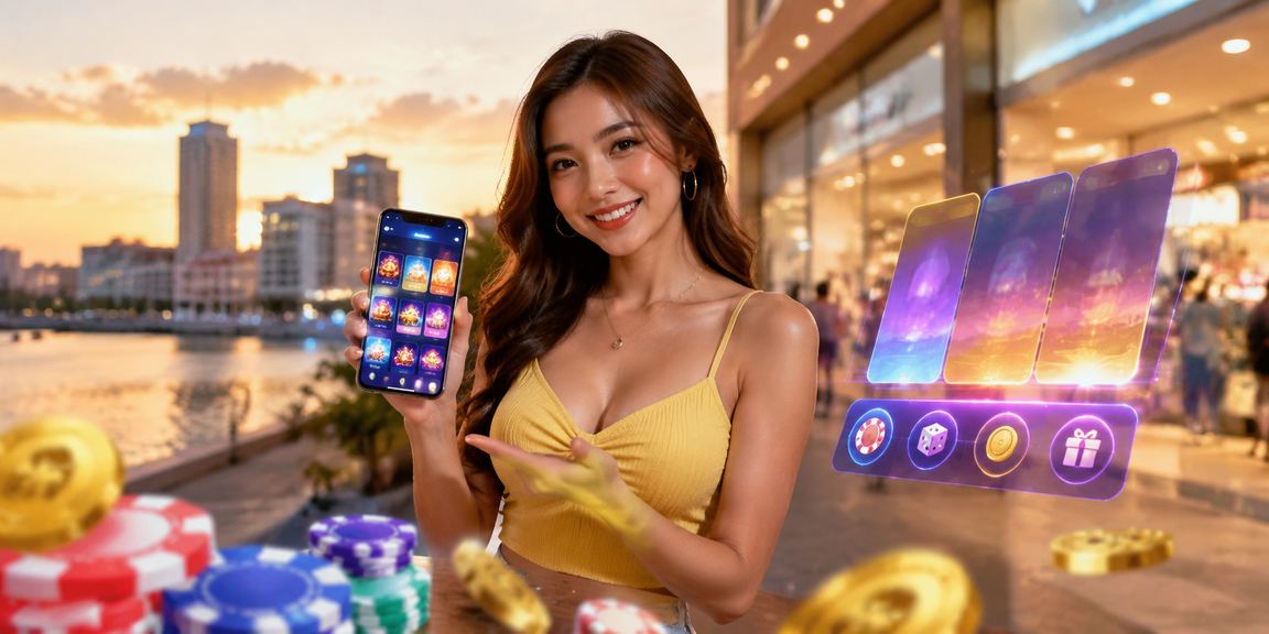 Pengguna app kasino 343 dari Kota Kinabalu Sabah menggunakan telefon pintar